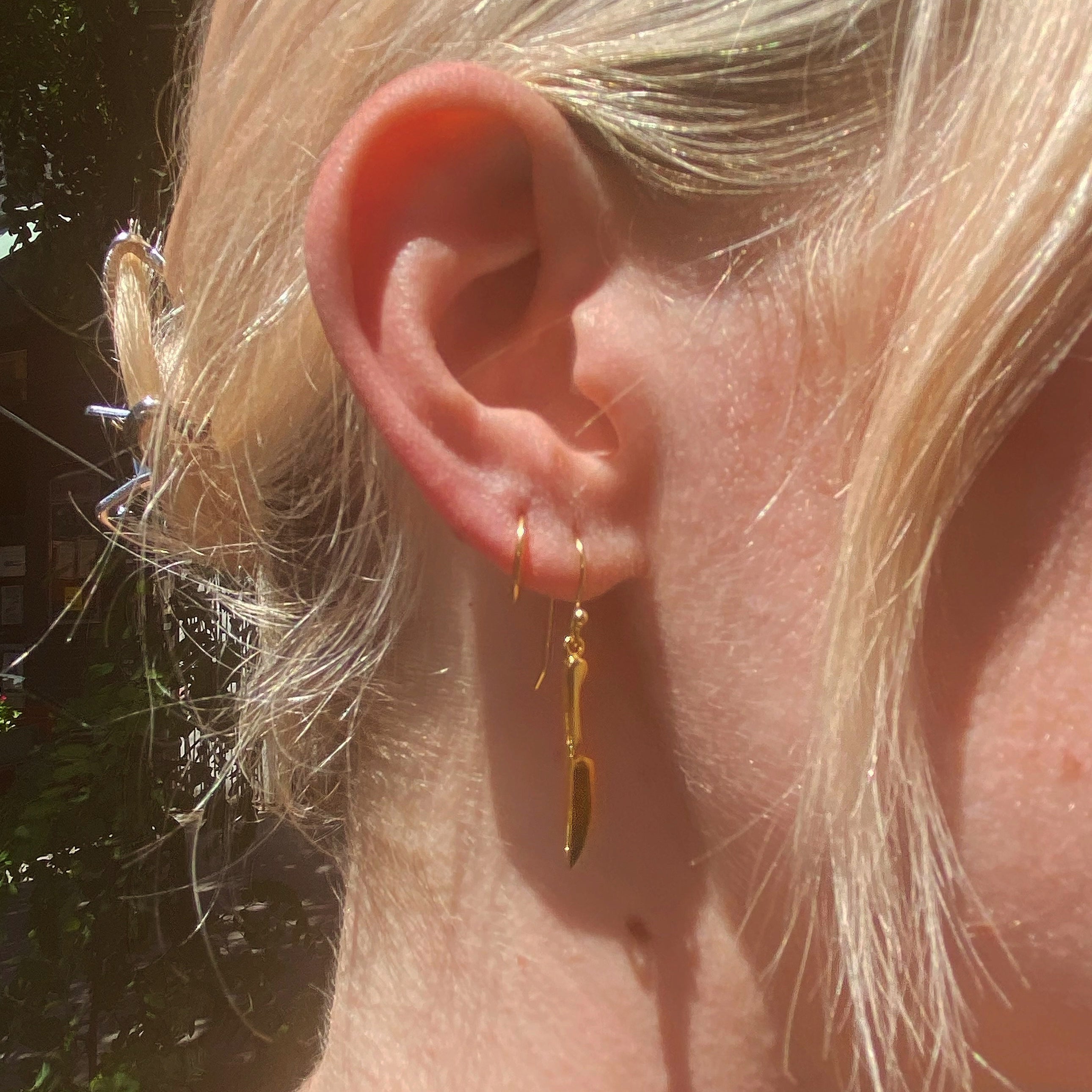 KNIFE EARRINGS