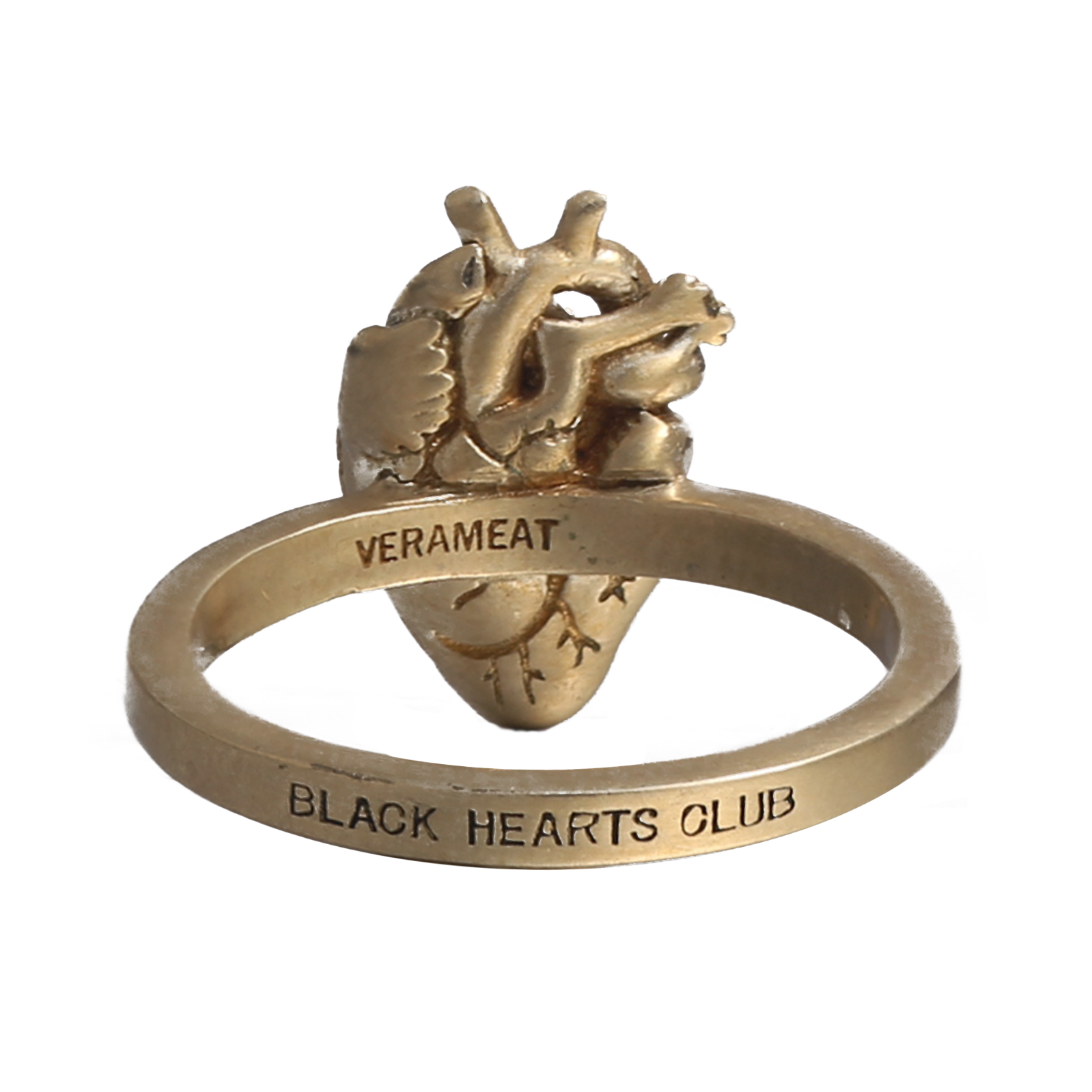 BLACK HEARTS CLUB RING