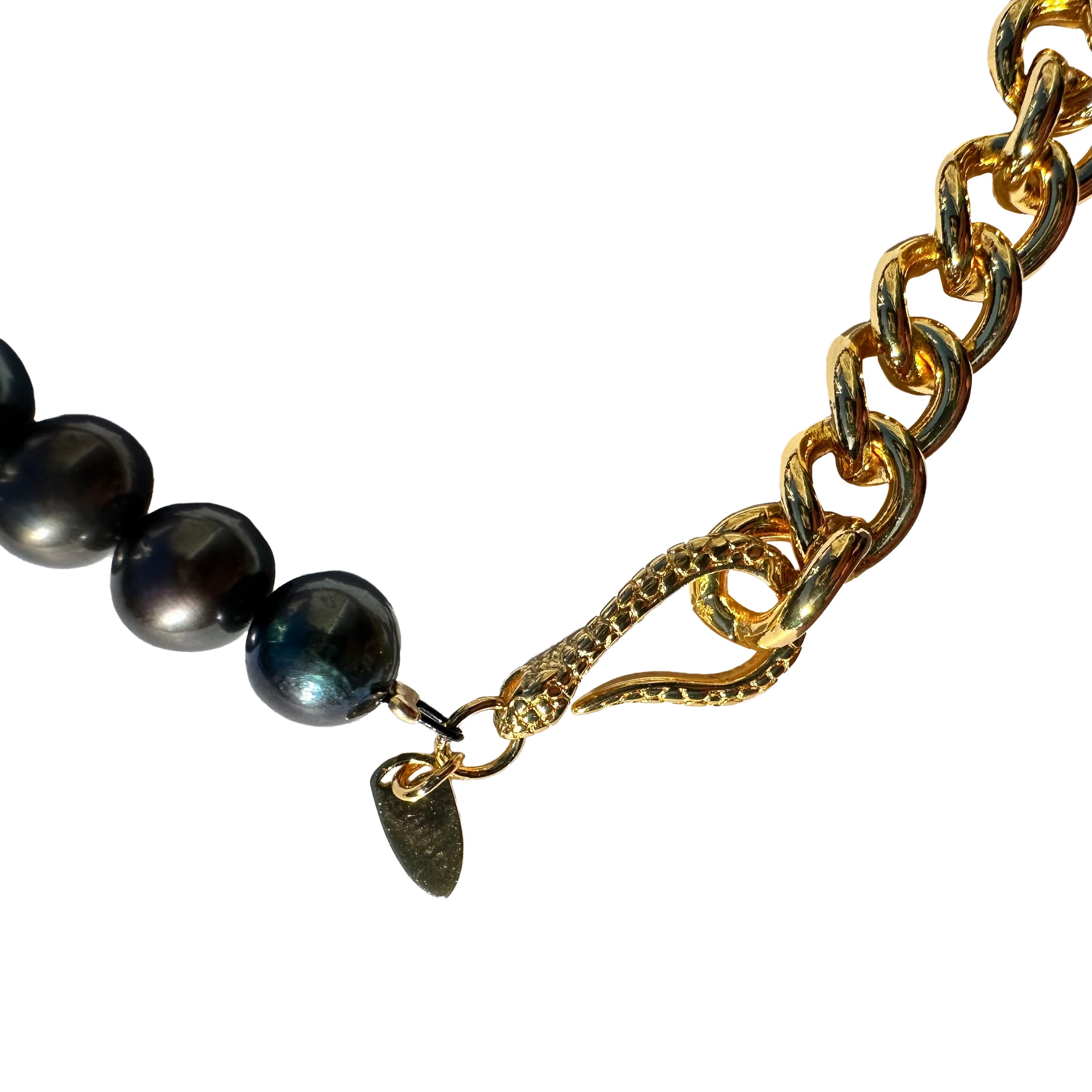 SNAKE PEARL BRACELET or ANKLET WOOP