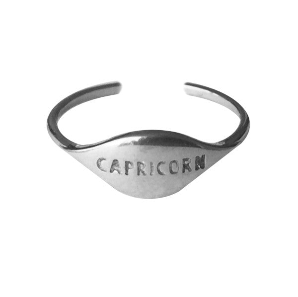 ZODIAC RING CAPRICORN