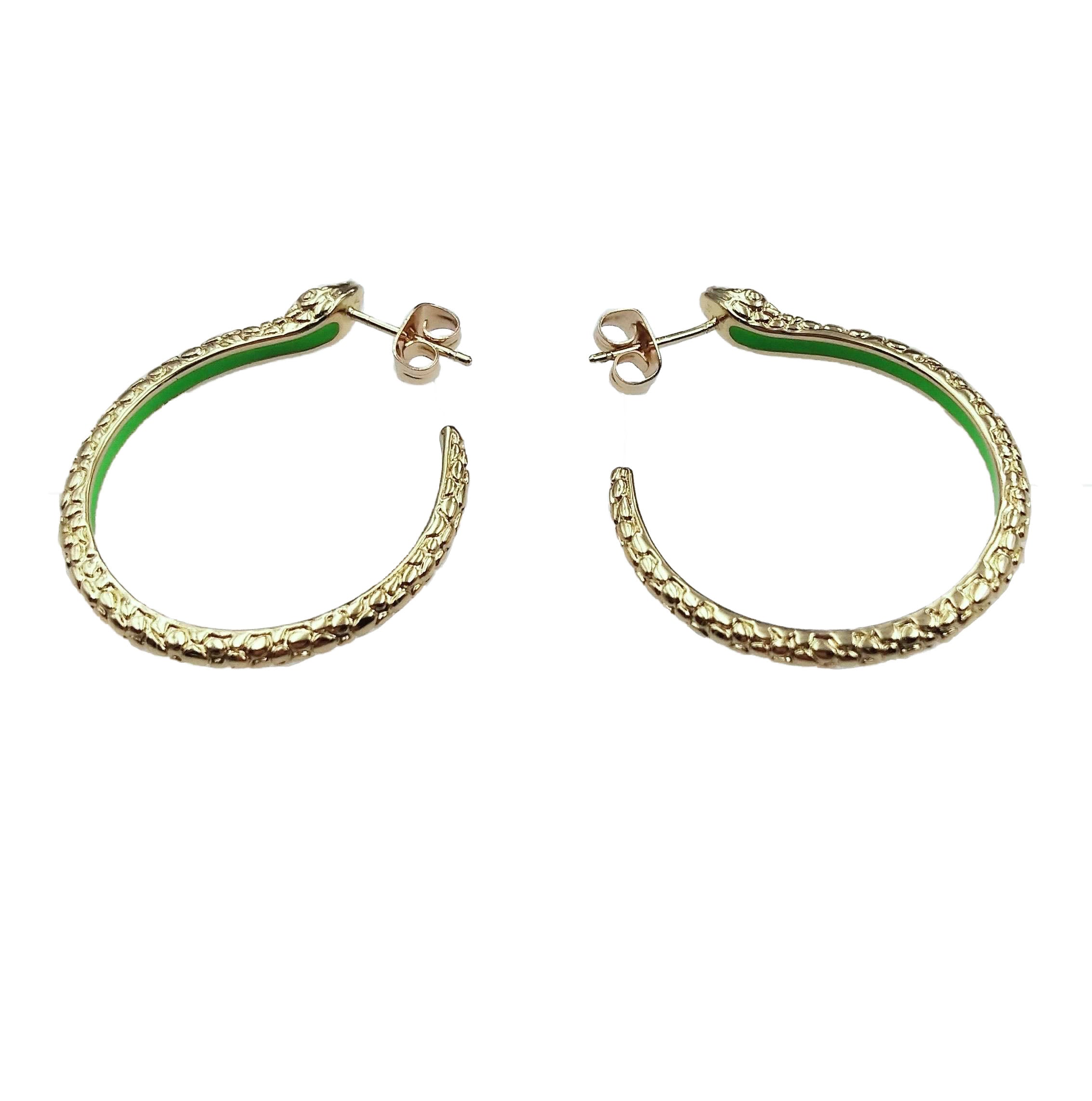 SNAKE HOOP GREEN