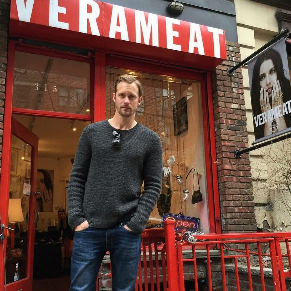 Alexander Skarsgard Visited Verameat in East Village