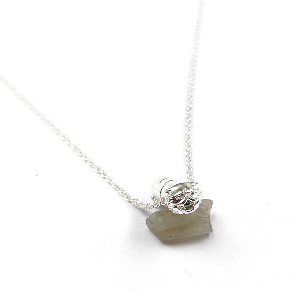 Silver Cat RX Pendant Necklace, Cat-themed Jewelry, pill design