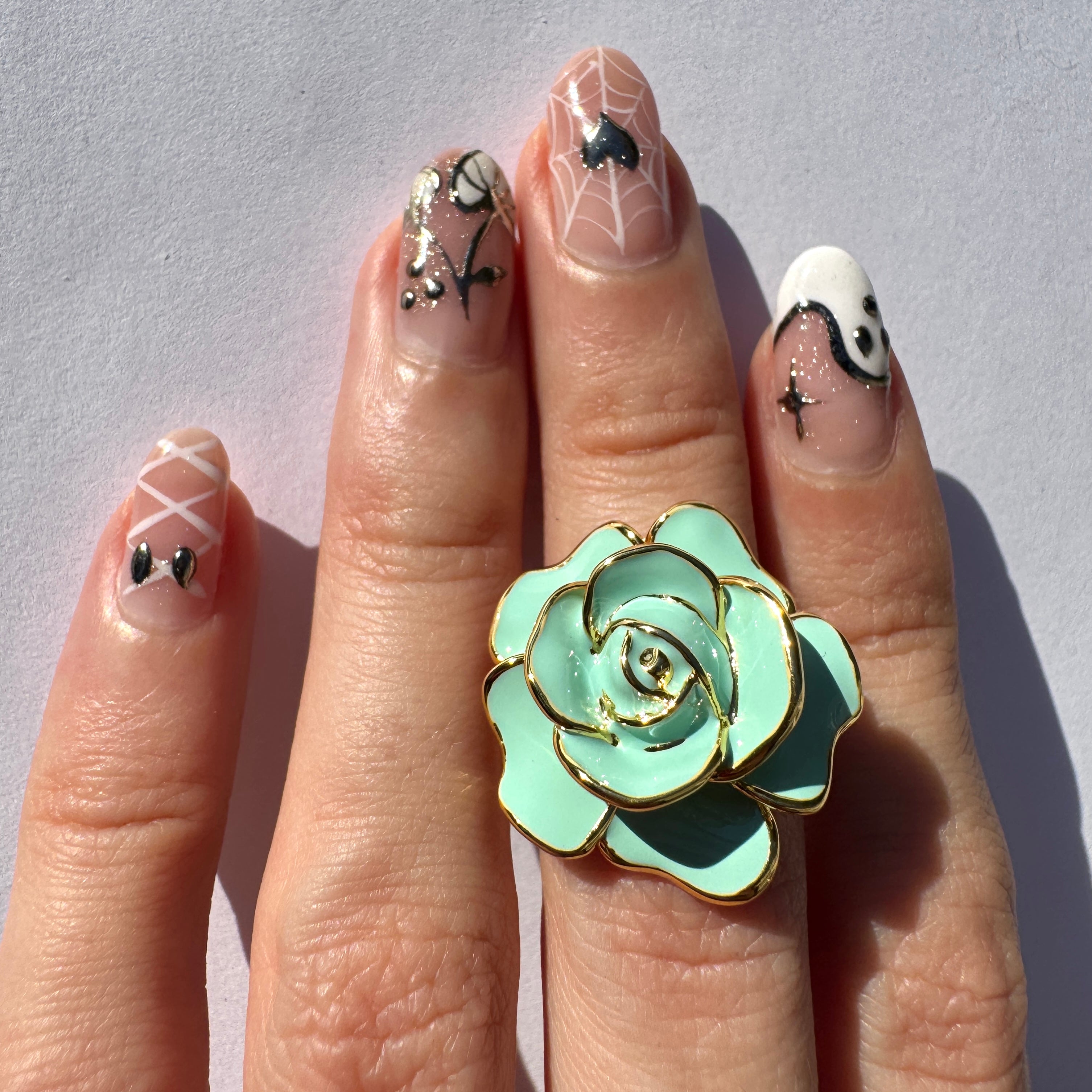 SAGITTARIUS PEONIES FLOWER RING