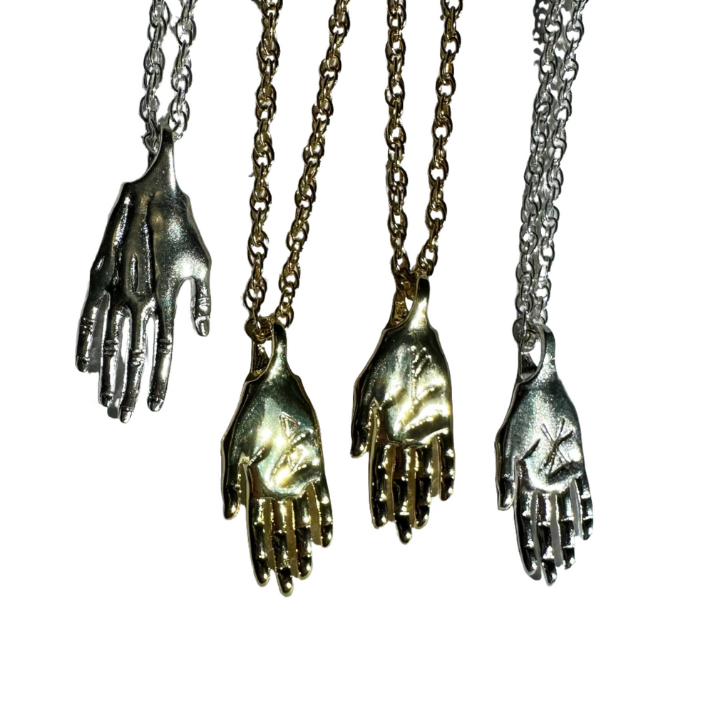 Rune Hand Magic Necklace
