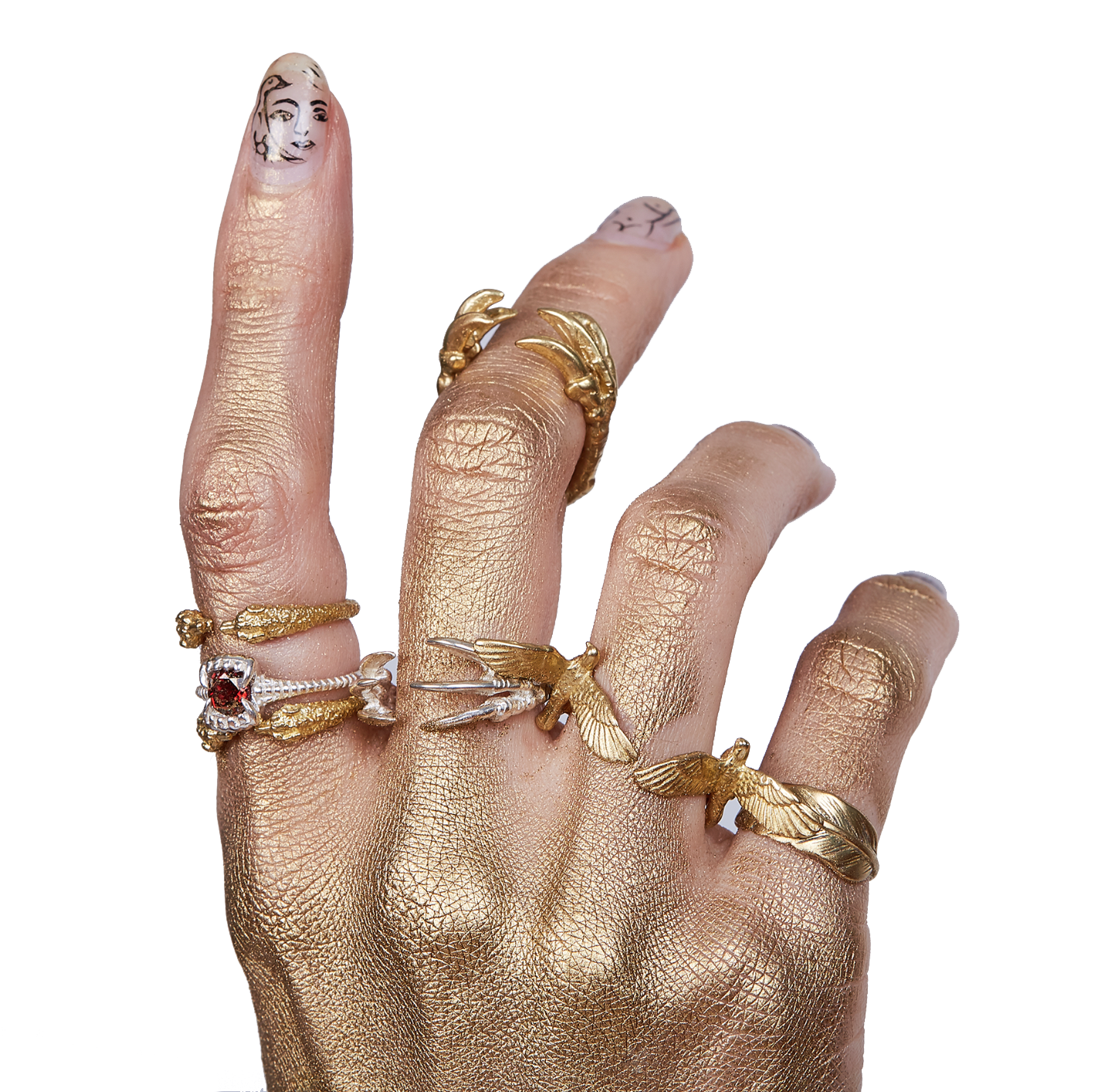 Beastie Claw Rings (Set of 5) – Costume Therapy