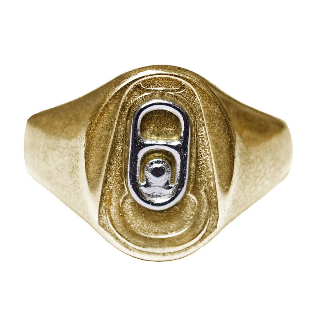 BEER POP ME signet ring - VERAMEAT