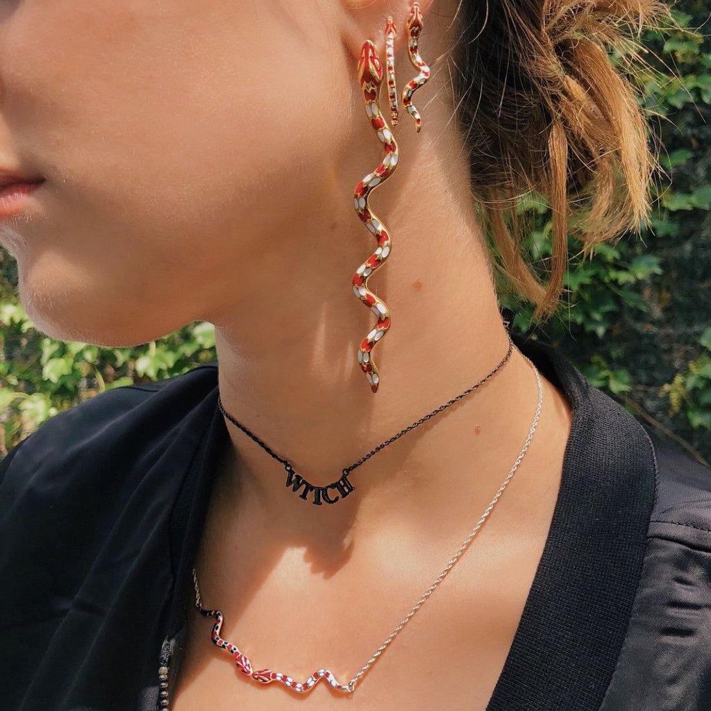 SLAY FIRE SNAKE STUDS - VERAMEAT