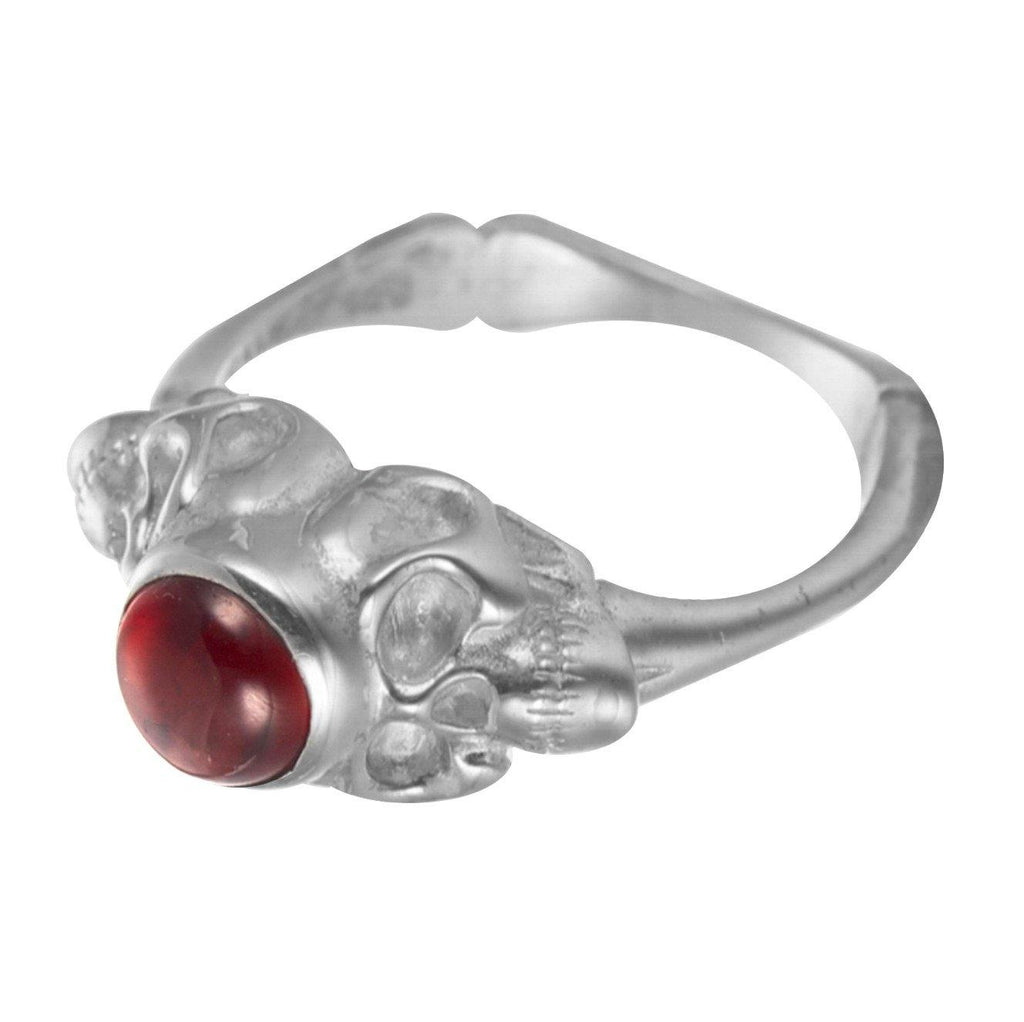 SKULLY DOUBLE HEADED SKULL GARNET - VERAMEAT