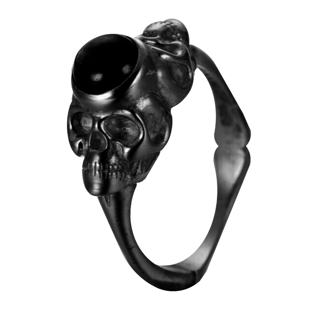 SKULLY DOUBLE HEADED SKULL GARNET - VERAMEAT