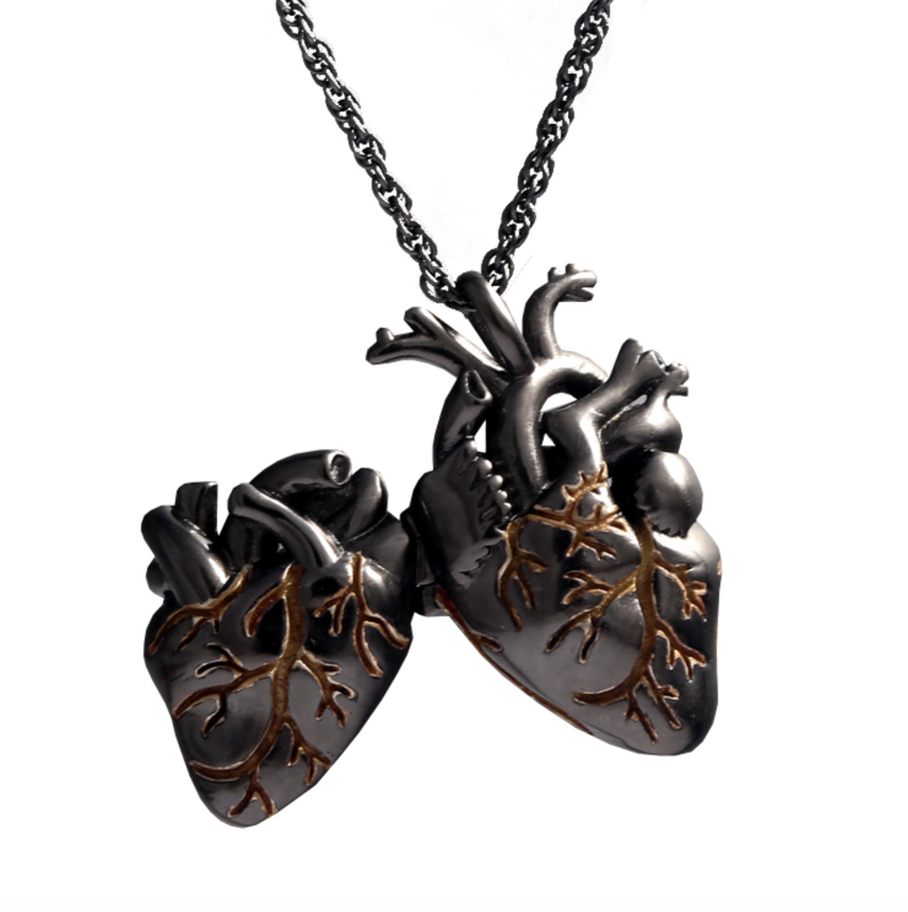 BLACK HEARTS CLUB LOCKET - VERAMEAT