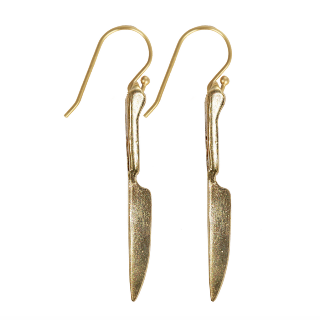 KNIFE EARRINGS - VERAMEAT