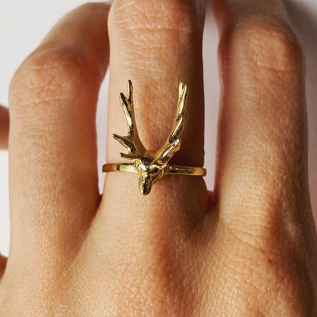 DEER HEAD RING - VERAMEAT
